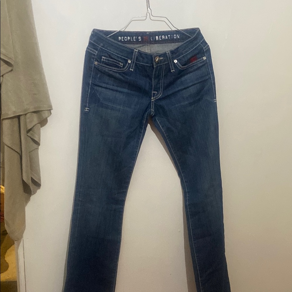 People's Liberation Women's Blue Jeans
